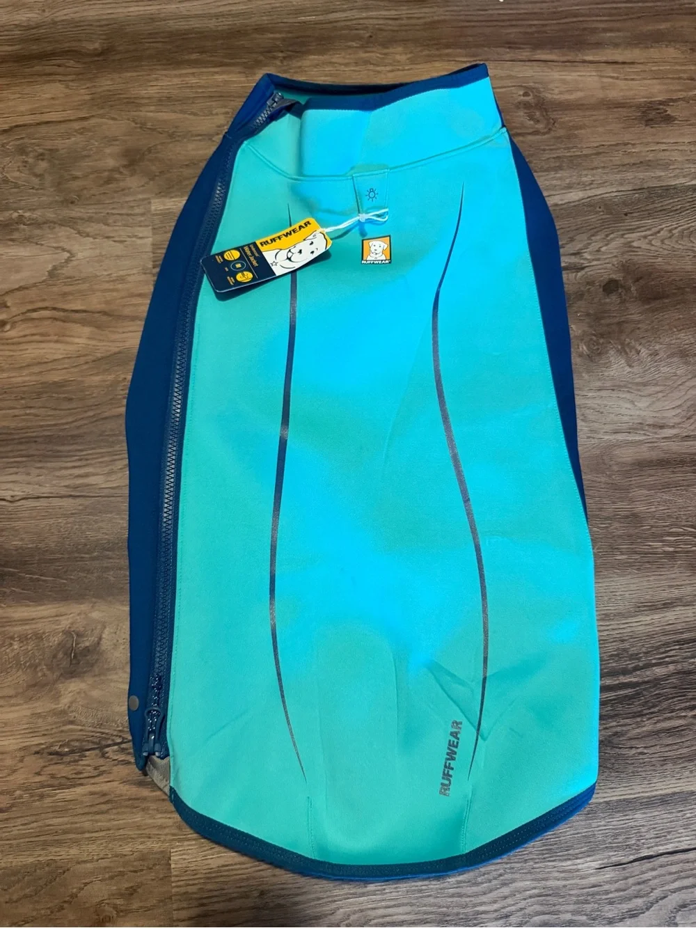 Ruffwear Undercoat Dog Water Jacket, Aurora Teal, M